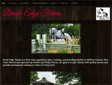 Tablet Screenshot of brookedgefarms.com